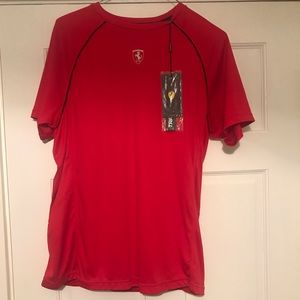 Ferrari Dry fit tee.